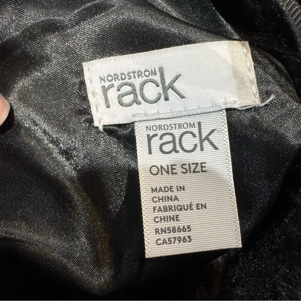 Black Synthetic Fur Vest Nordstrom Rack Large